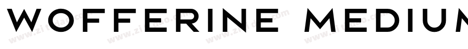 wofferine Medium字体转换